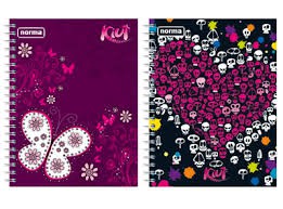 Cuadernos Norma Forma Francesa Kiut Espiral 100hjs