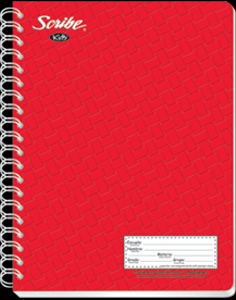 Cuaderno Profesional Scribe Kids Spiral Doble C/100hjs
