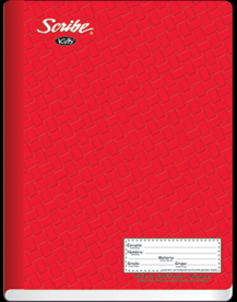 Scribe Kids Cosido Profesional C/100 hjs (Raya,Cuadro 7mm, 5mm, Doble Raya, Dibujo)